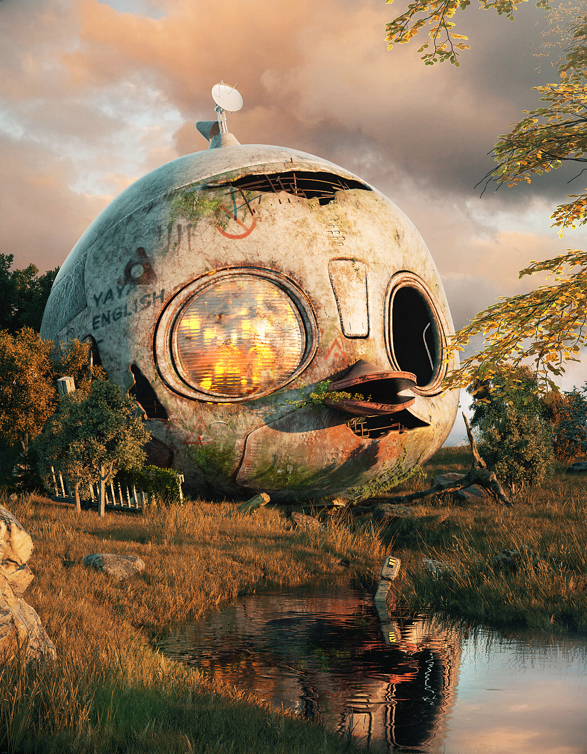 yaya写实场景设计