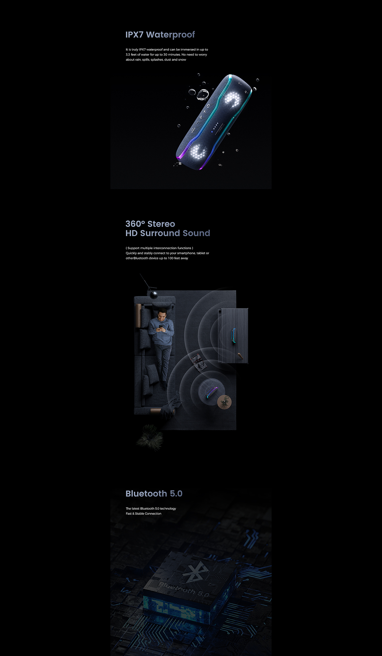 GUERLE Sound 视觉整案（图ZMjkzODc4NDQ0） - 电商 - 站酷设计师Adi_阿迪原创素材 - 站酷ZCOOL