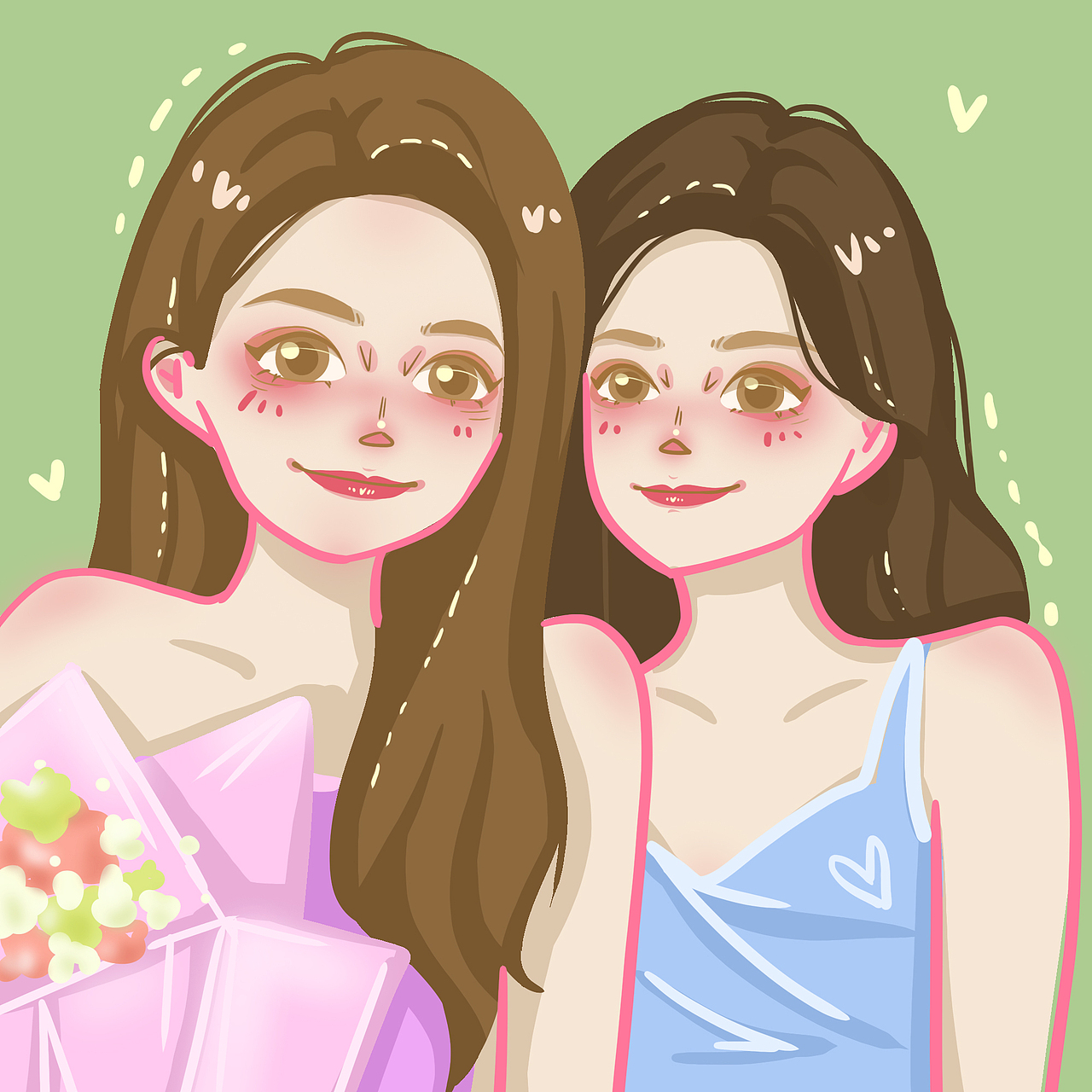 3月/一些双人头像-