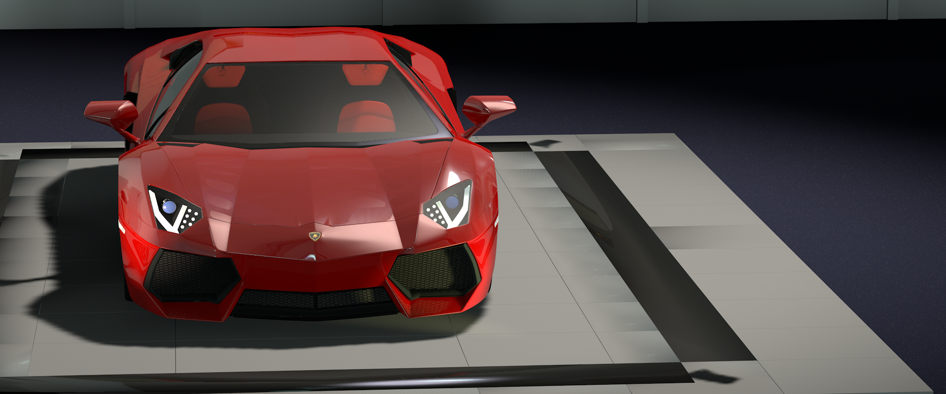 c4d兰博基尼汽车建模