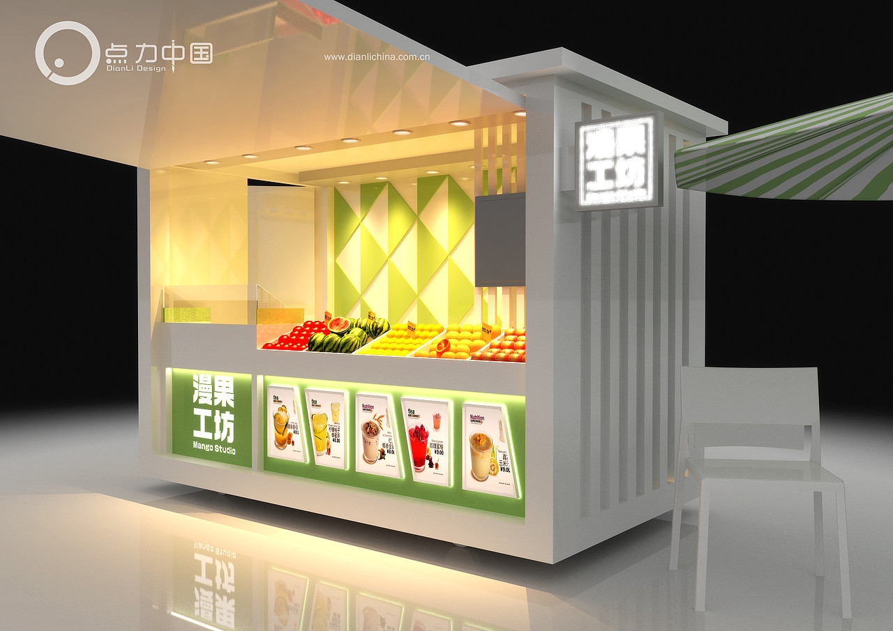 鲜榨果汁店（图ZMTU4ODE3Njky） - 建筑/空间 - 站酷设计师点力中国原创素材 - 站酷ZCOOL