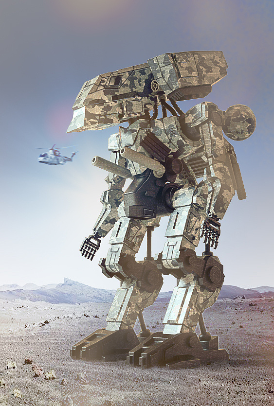 写实机甲练习 - 原创作品 - 站酷(zcool)