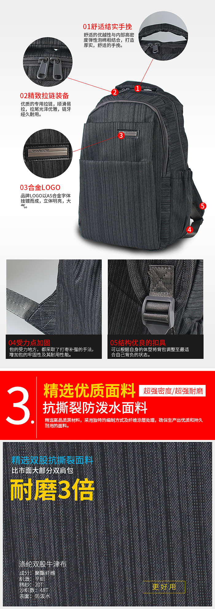 学生双肩包/休闲包