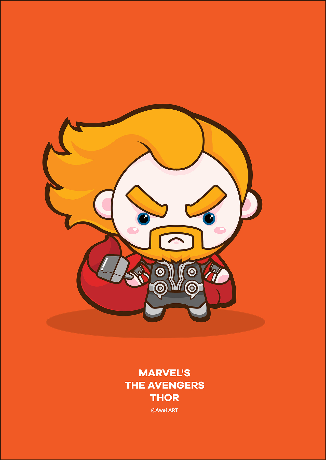 雷神q版
ai绘画学习