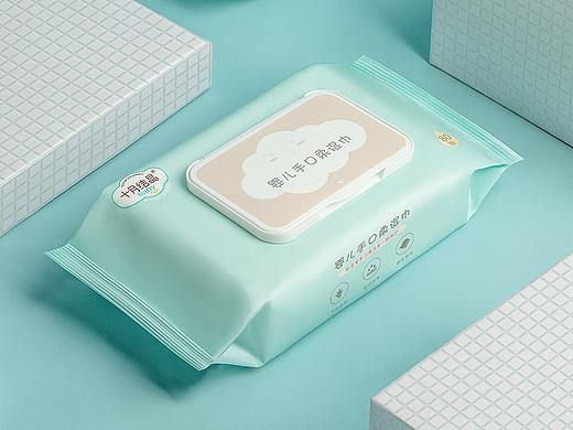「造图舍」十月结晶婴儿干湿纸巾产品摄影修图 