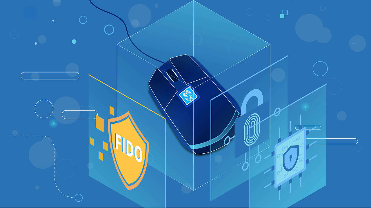 MG动画-民生银行指纹鼠标