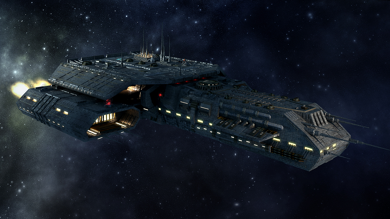 科幻太空飞船（图ZMjA0ODM2NzI=） - 机械/交通 - 站酷设计师一介光原创素材 - 站酷ZCOOL