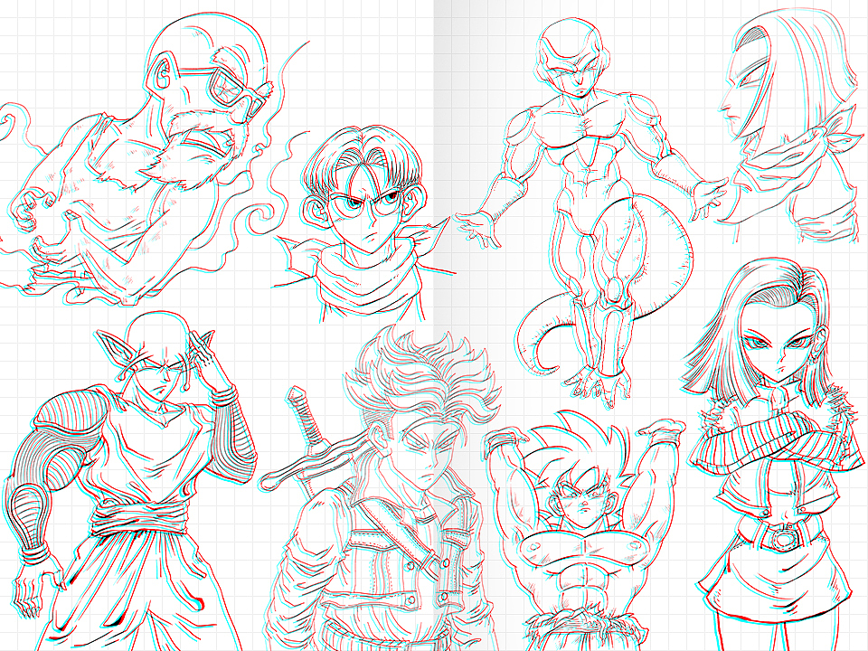 DRAGONBALLSUPER｜IllUSTRATUON DESIGN（图ZMTE2MTMwNzM2） - 创作习作 - 站酷设计师抱抱我的猪原创素材 - 站酷ZCOOL