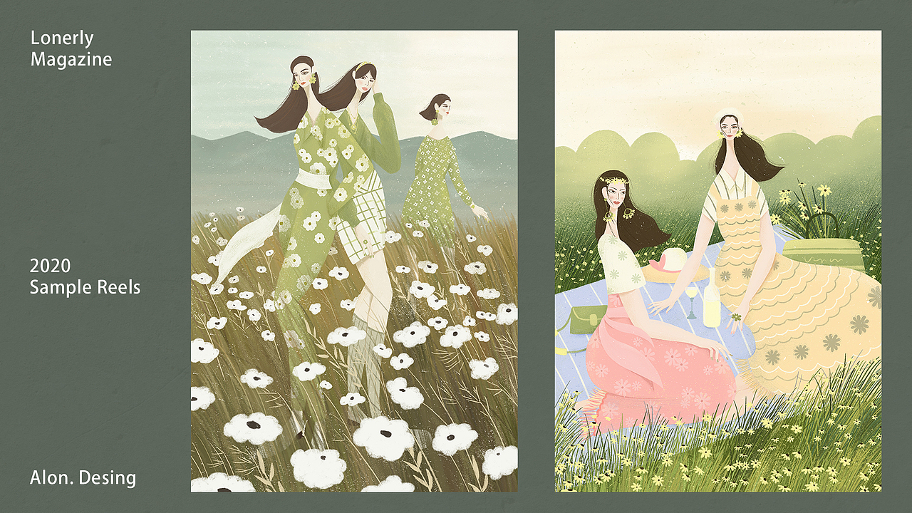 Alon. 2020.09~12插画作品集