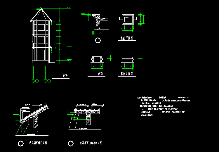 北美风情小别墅设计CAD建筑施工图图纸（图ZMTI0NjYwNTEy） - 建筑/空间 - 站酷设计师triedless原创素材 - 站酷ZCOOL