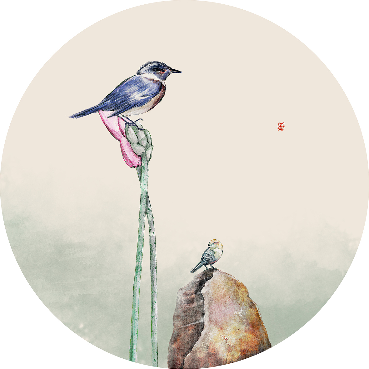 《古韵》（图ZMTQwNjQ2MzQ0） - 商业插画 - 站酷设计师霏霏阿霏原创素材 - 站酷ZCOOL