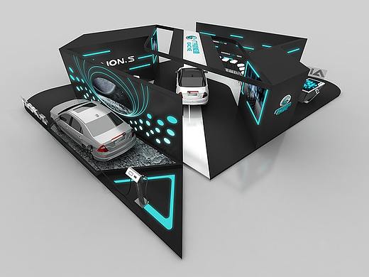 车展效果图设计