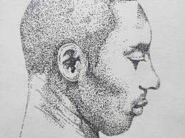 点绘作品，缅怀科比