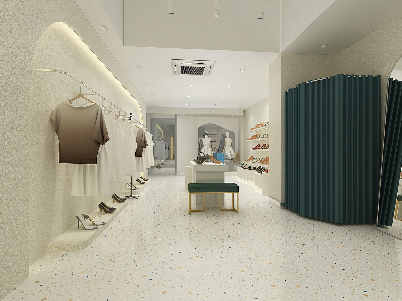 在路上女装店（图ZMjg1ODc0OTA0） - 商业空间设计 - 站酷设计师星饰界设计原创素材 - 站酷ZCOOL