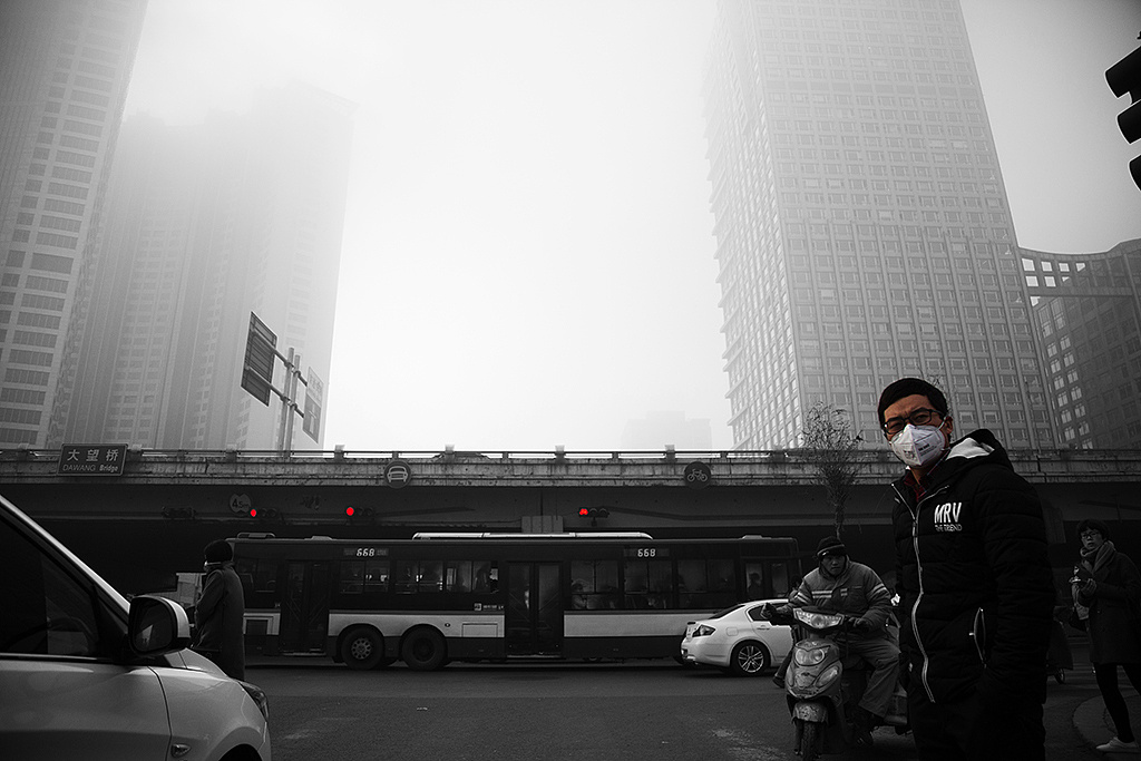 霾在北京