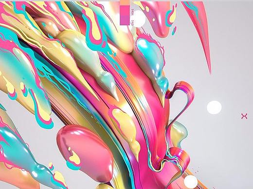 周末临摹之三维流体动画（个人主页-ZMjQ4NTk4NDA=） - 动画/影视 - 站酷设计师LevyJeck原创素材 - 站酷ZCOOL