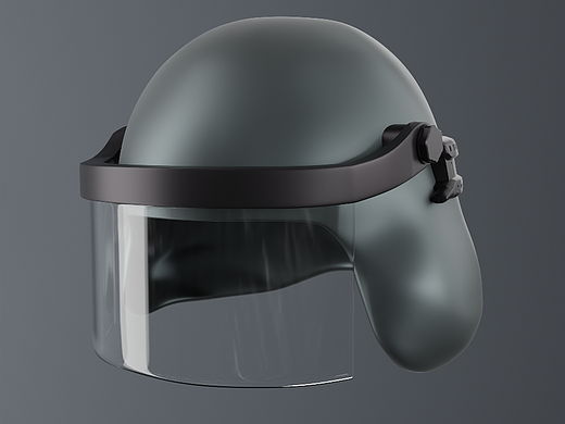 旧模新渲 ┧GSG9头盔