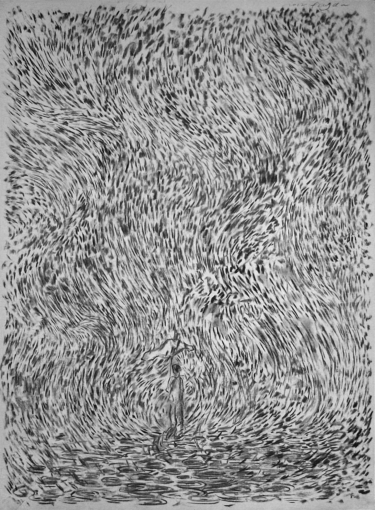 《南方·潮水集》素描系列作品第二辑（图ZODY5MDEzMTY=） - 绘画 - 站酷设计师冯渡原创素材 - 站酷ZCOOL