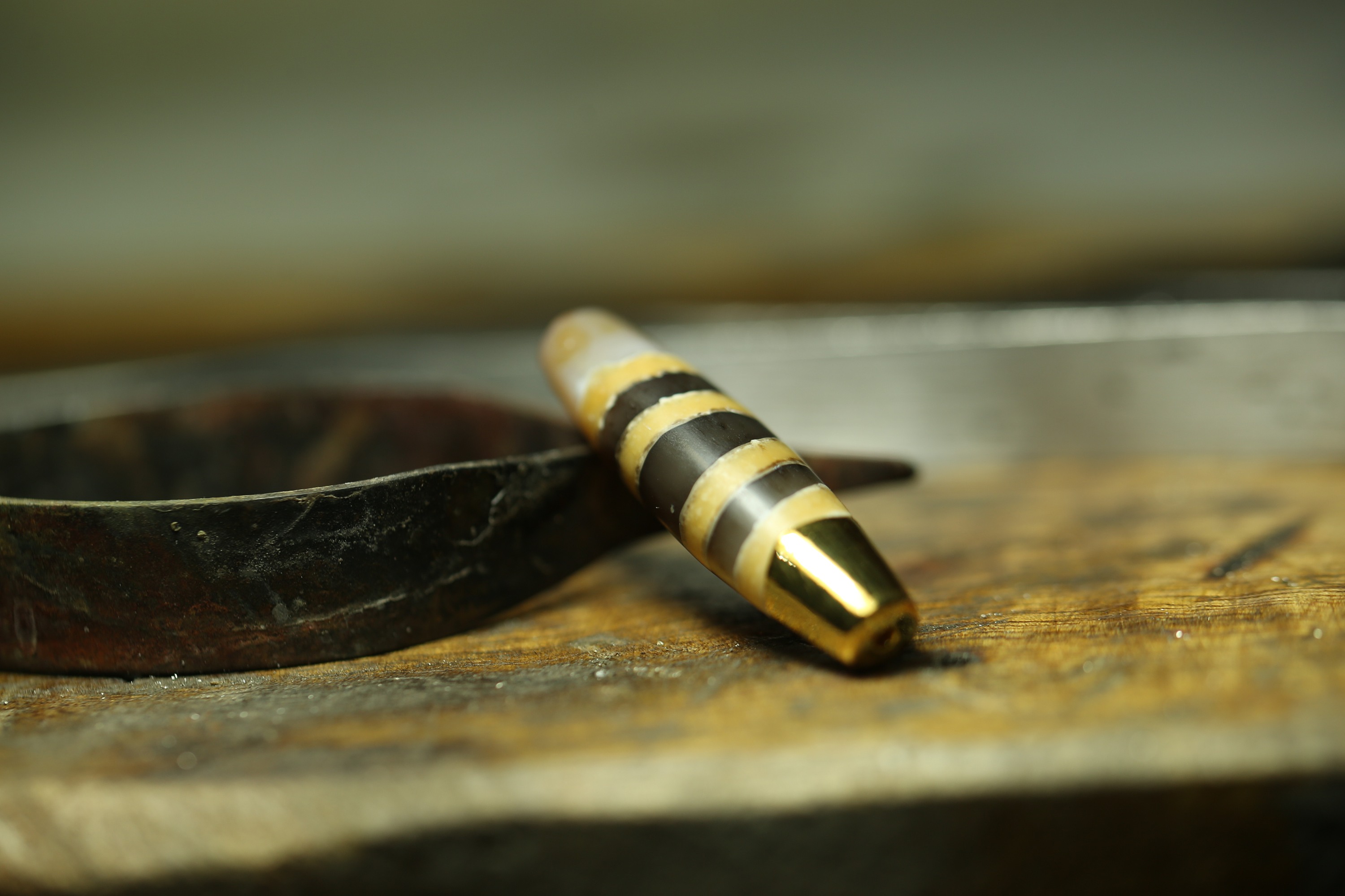 24k天珠断珠修补