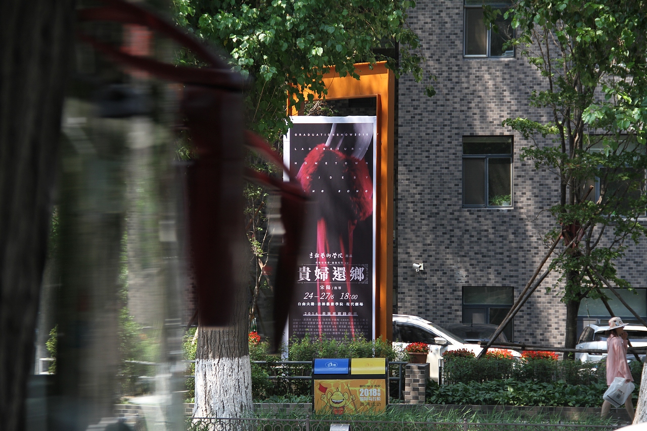 《贵妇还乡》海报设计