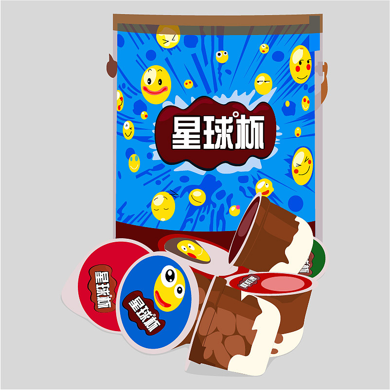 兒時記憶--小零食（圖ZMjU2OTA4MjU2） - 圖案 - 站酷設計師渣渣小短腿原創(chuàng)素材 - 站酷ZCOOL