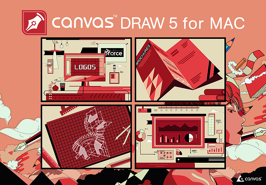 Canvas Draw 5 for mac_elvago站酷ZCOOL