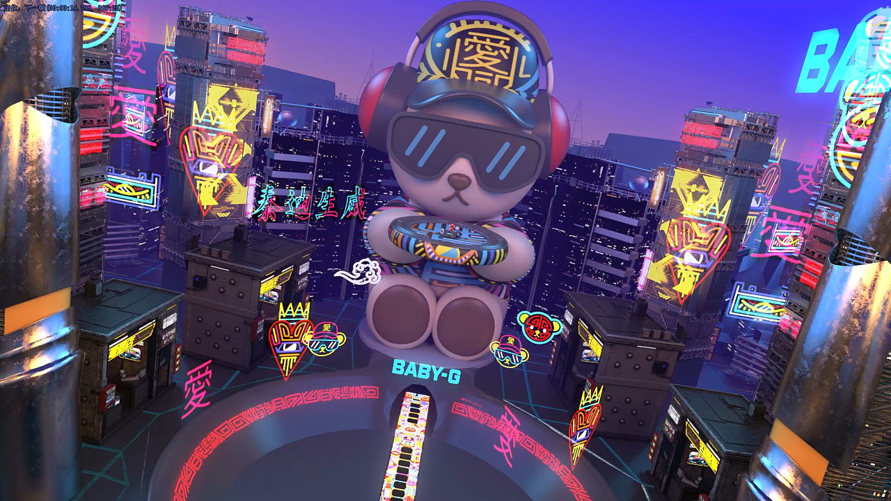 泰迪珍藏x卡西欧联名手表动画广告