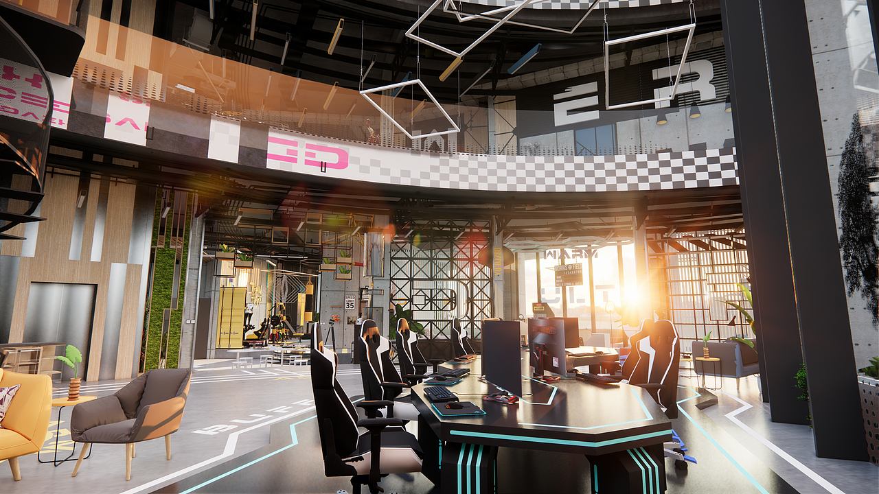 《你微笑时很美》电竞训练基地