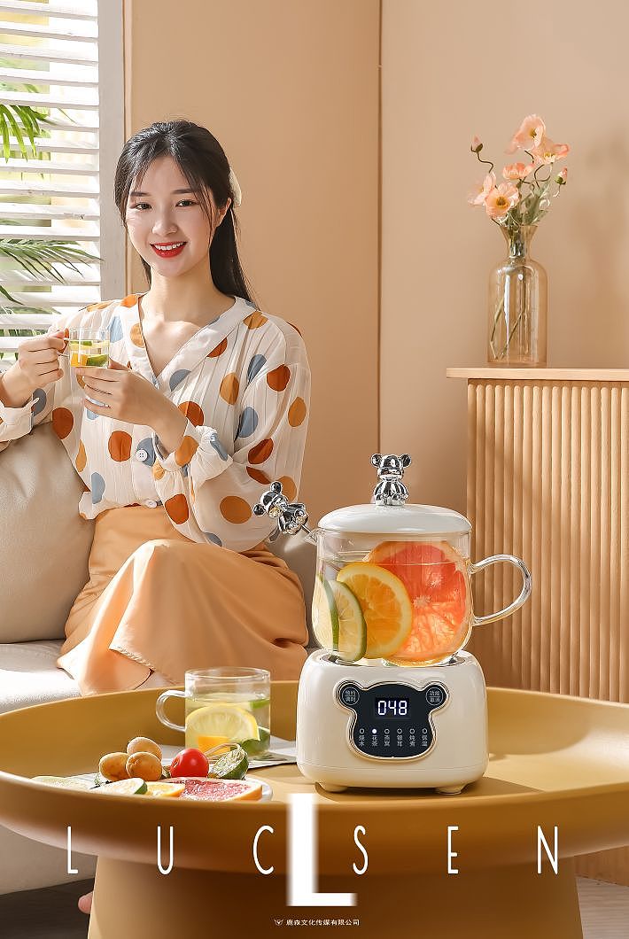 小家電攝影|玻璃養(yǎng)生壺 X鹿森視覺（圖ZMzQ3MzcyNzI4） - 產(chǎn)品攝影 - 站酷設(shè)計師鹿森視覺原創(chuàng)素材 - 站酷ZCOOL