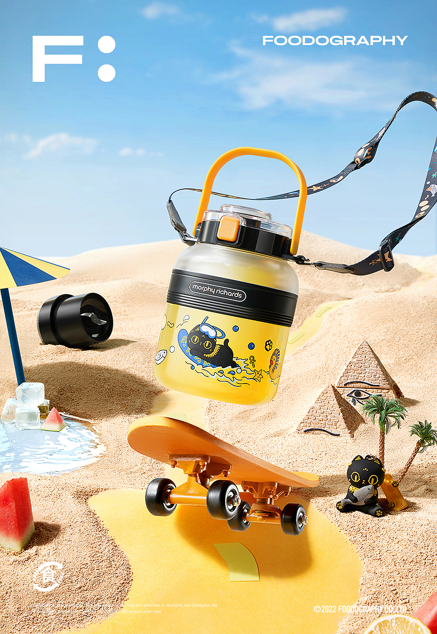 摩飞 ✖ 大英博物馆喵趣联名款无线榨汁桶（图ZMzQ4Mzg1NTk2） - 产品摄影 - 站酷设计师Foodography原创素材 - 站酷ZCOOL