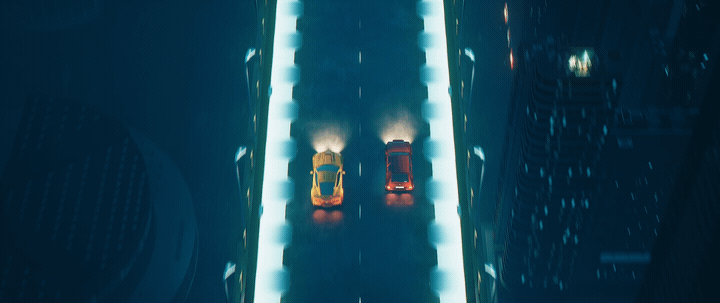 赛博之夜·激流_赛博朋克风格城市夜景_汽车追逐_Arkin（图ZMzU4NTc0MzI4） - 场景 - 站酷设计师ArkinDesign原创素材 - 站酷ZCOOL