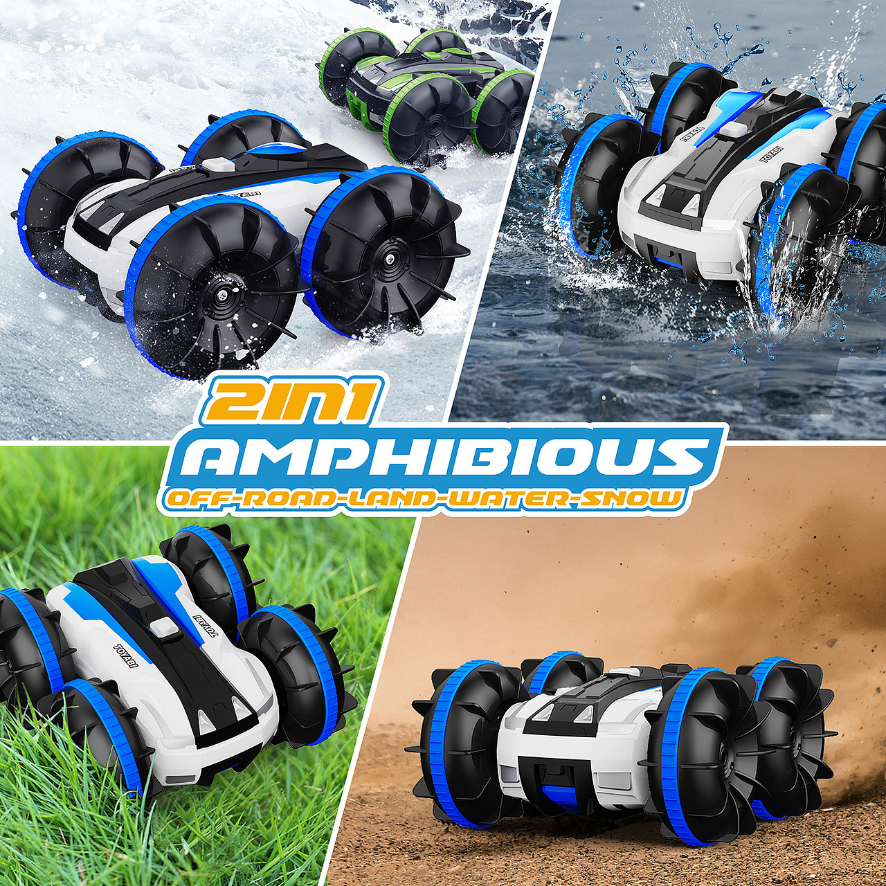 儿童玩具-水陆两栖遥控车（图ZMzE3MTM1OTIw） - 电商 - 站酷设计师叶落枫林原创素材 - 站酷ZCOOL