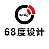 68度设计的头像
