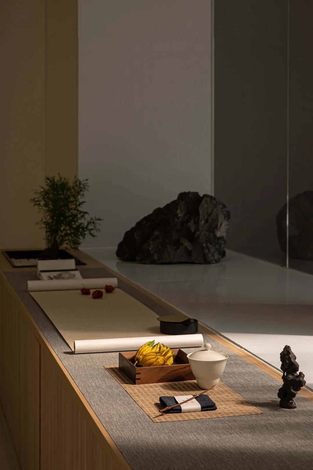 营造清美｜孙佳靓设计作品-置琉璃茶室一间（图ZMjU1OTQ5Mzg0） - 商业空间设计 - 站酷设计师建筑师孙佳靓原创素材 - 站酷ZCOOL