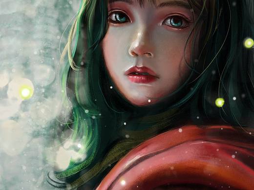 少女系列插画3