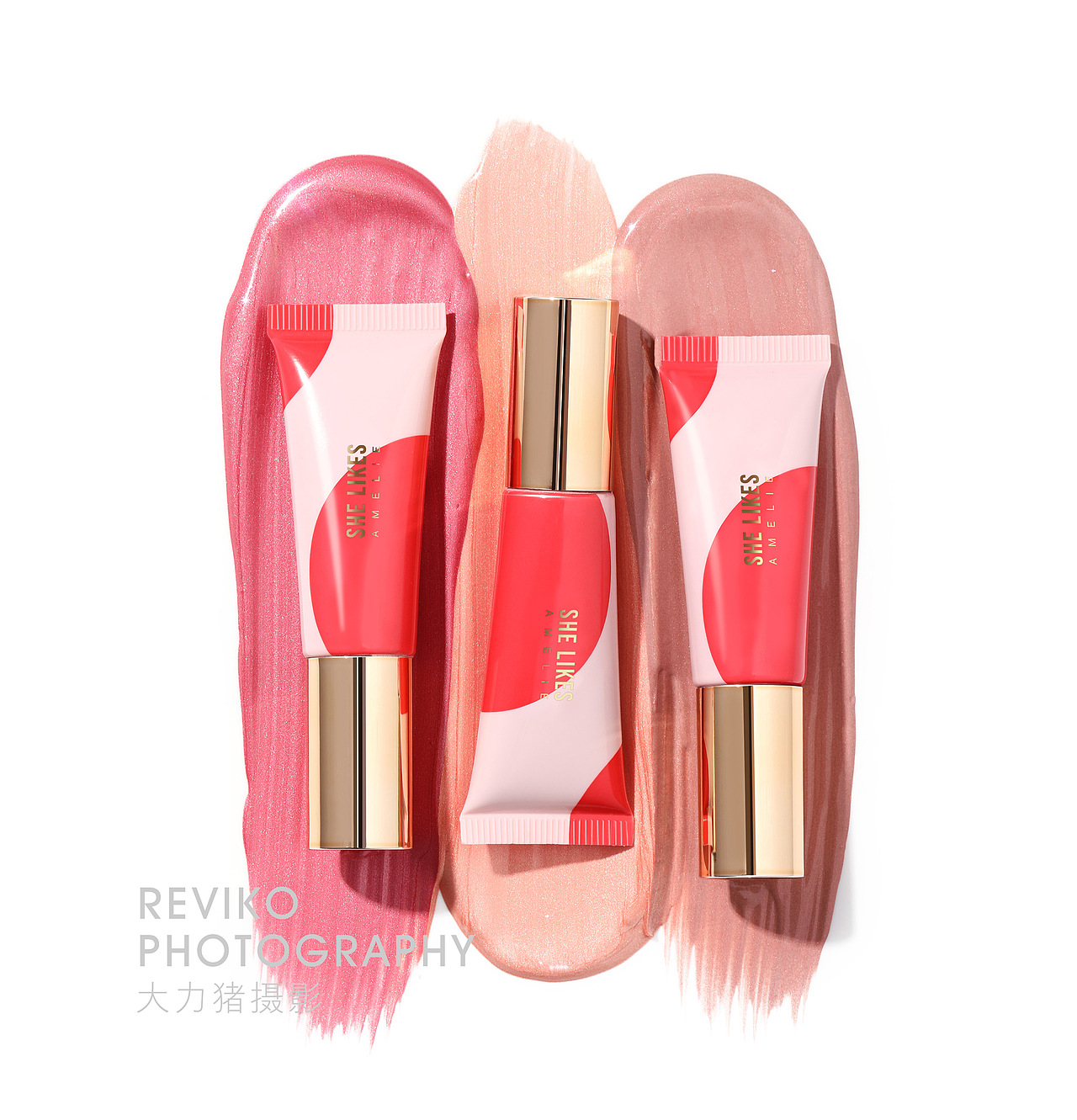 化妆品诠释拍摄 -彩妆 腮红 高光