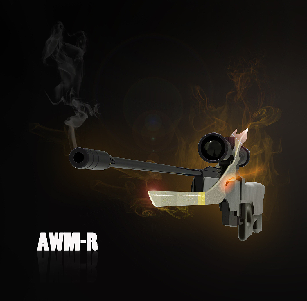 游戏枪支刀具设计（图ZMzc5MjEzODg=） - 玩具 - 站酷设计师SC_EONE原创素材 - 站酷ZCOOL