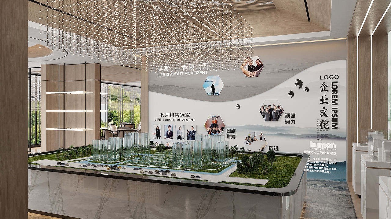 宜影古镇售楼部（图ZMjg0Mjk4MTUy） - 商业空间设计 - 站酷设计师张先森森森原创素材 - 站酷ZCOOL