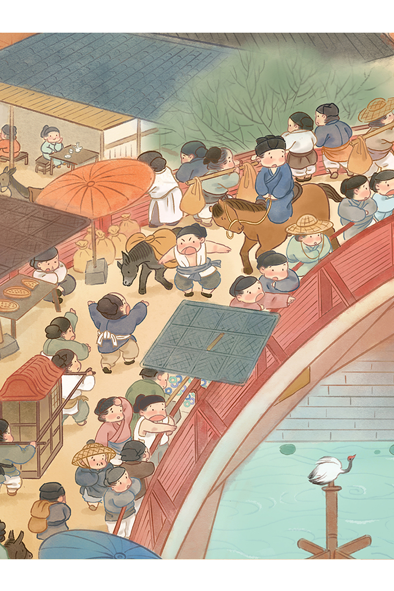 清明上河闹市图