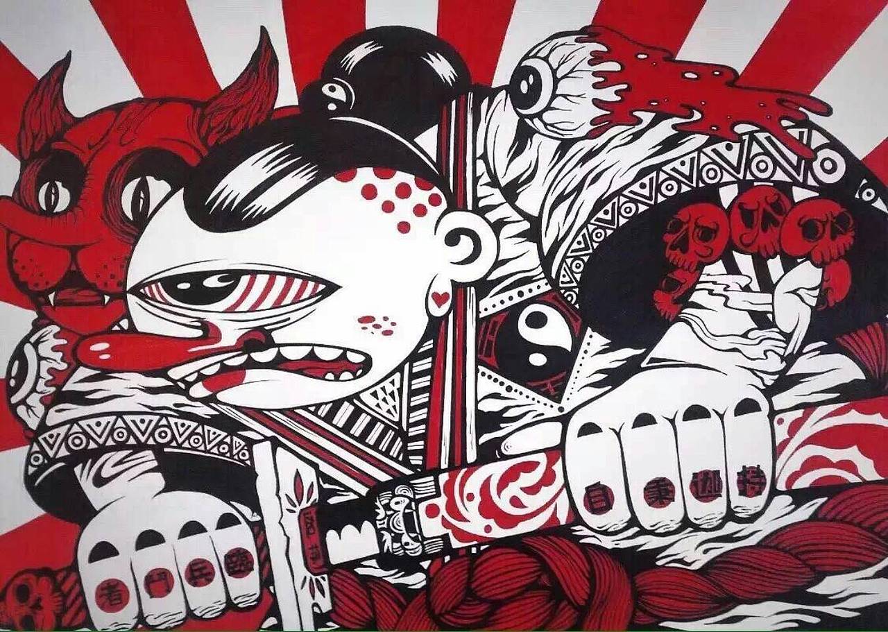 。（图ZNjk0MjI5NzY=） - 艺术插画 - 站酷设计师范迪安原创素材 - 站酷ZCOOL