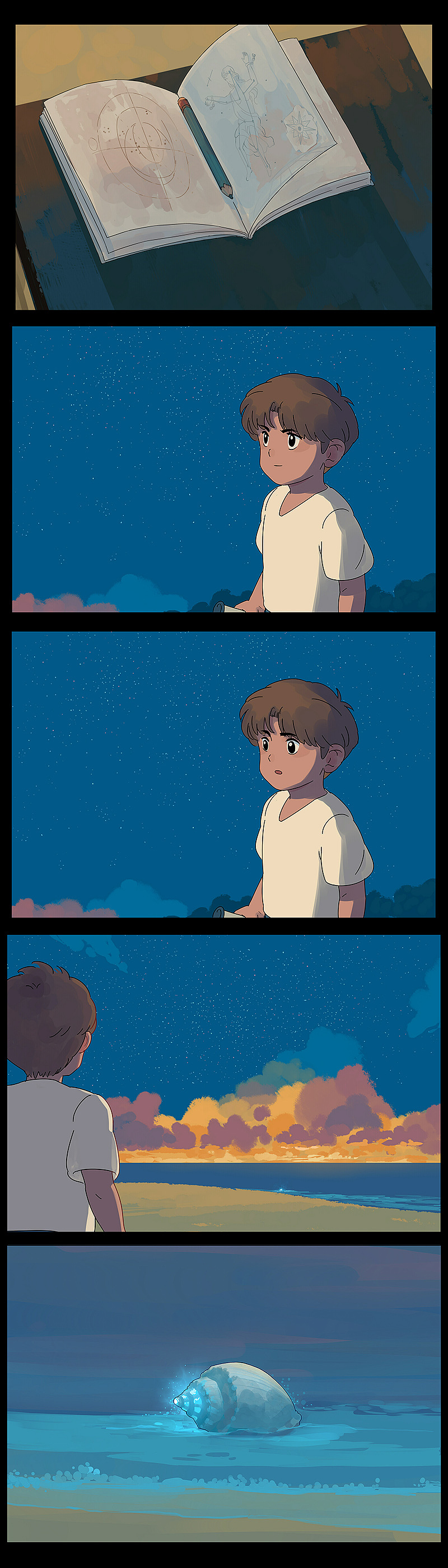 blue star（图ZMTEzMTMwMzcy） - 绘本 - 站酷设计师邦乔彦原创素材 - 站酷ZCOOL