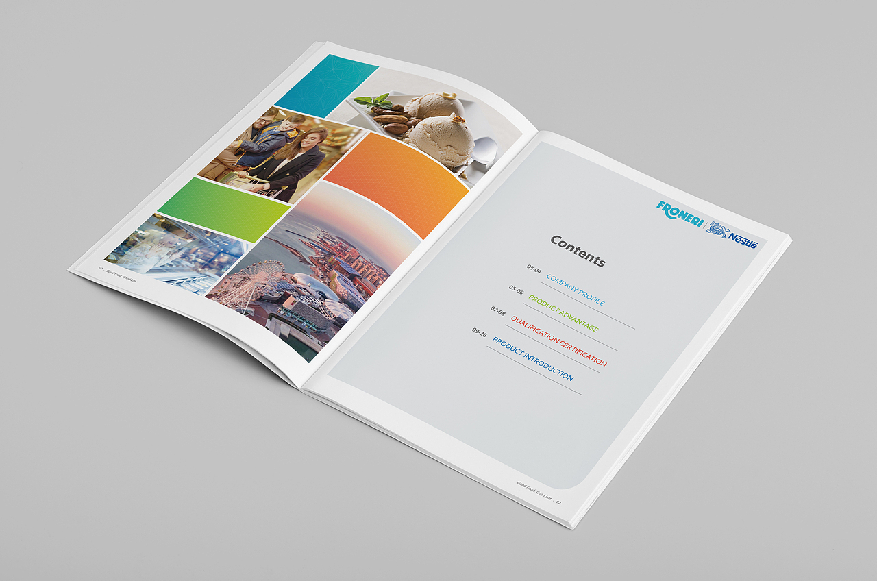 商用冷链产品手册设计