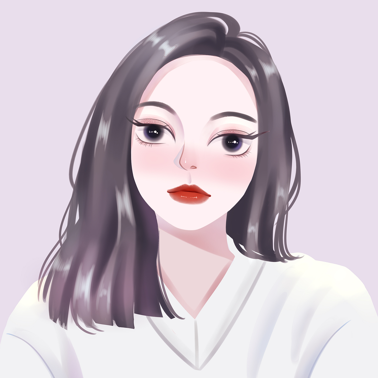 procreate手绘头像