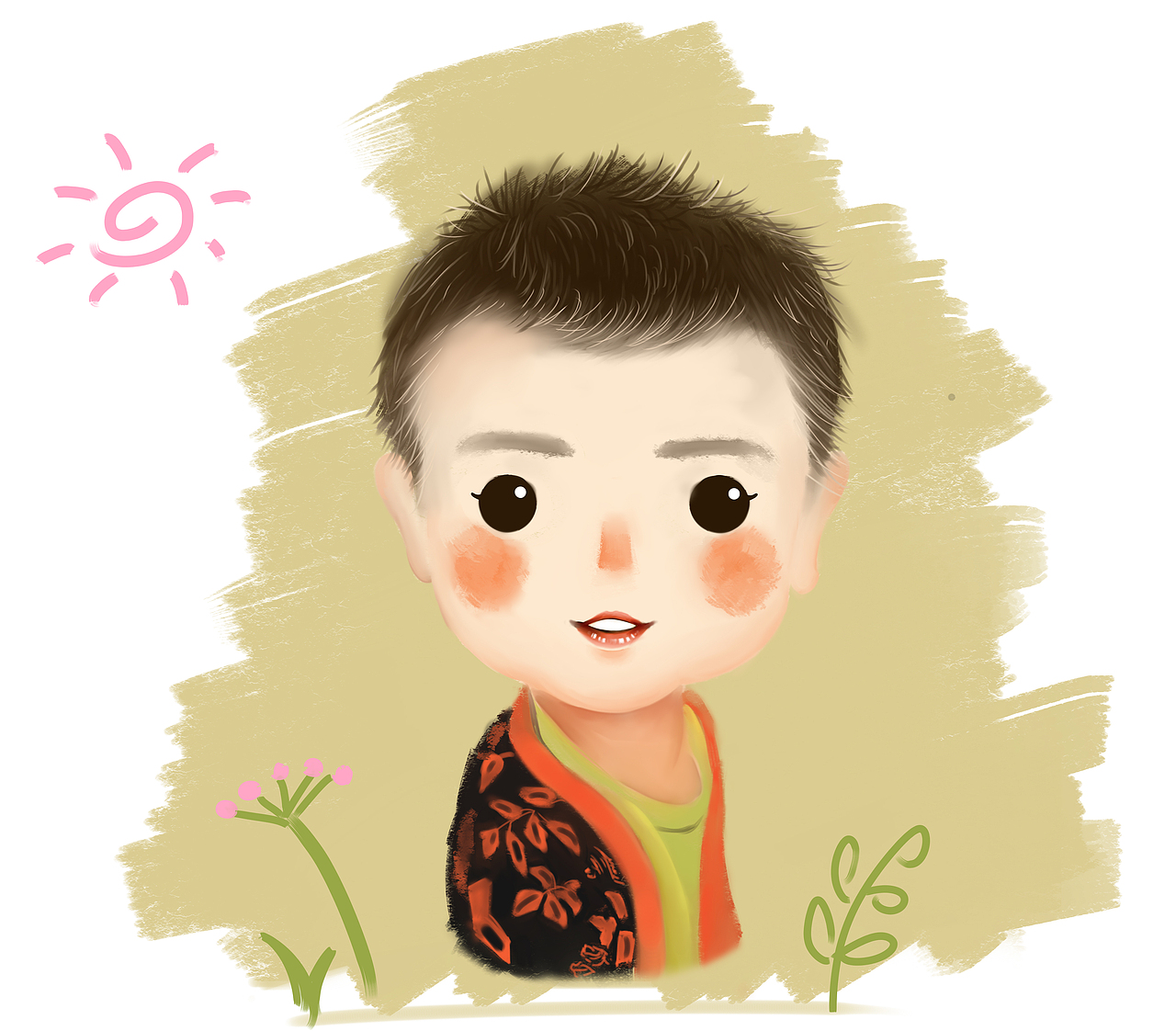 呆萌小像（图ZNDY5OTQ4MzI=） - 儿童插画 - 站酷设计师催眠原创素材 - 站酷ZCOOL