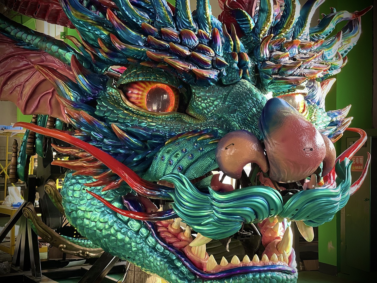 大型仿生巨兽装置金陵辟邪|纯艺术|雕塑|肖将军神奇炼兽师 - 原创作品