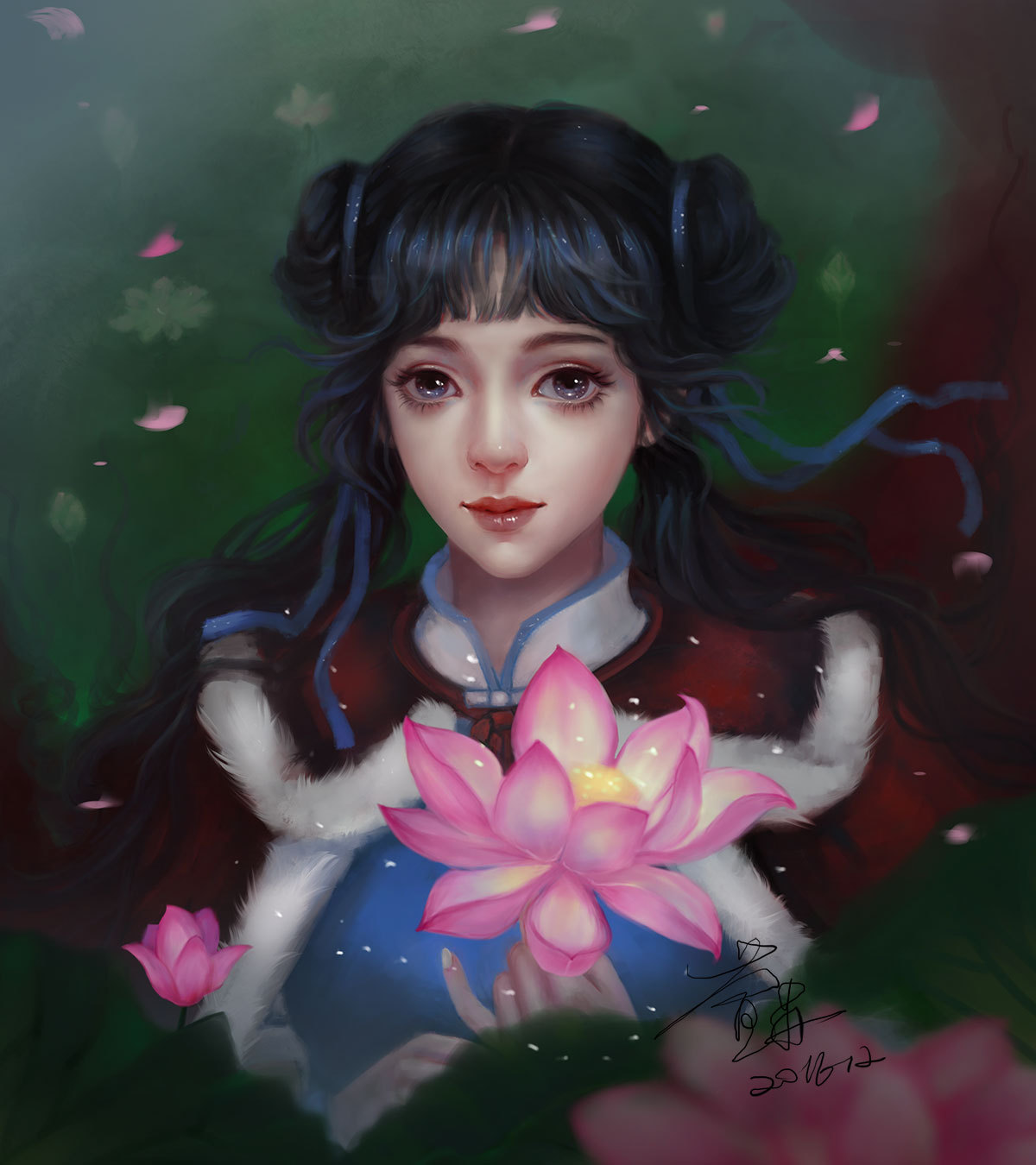 赵灵儿|插画|游戏原画|如尘cap - 原创作品 - 站酷 (zcool)