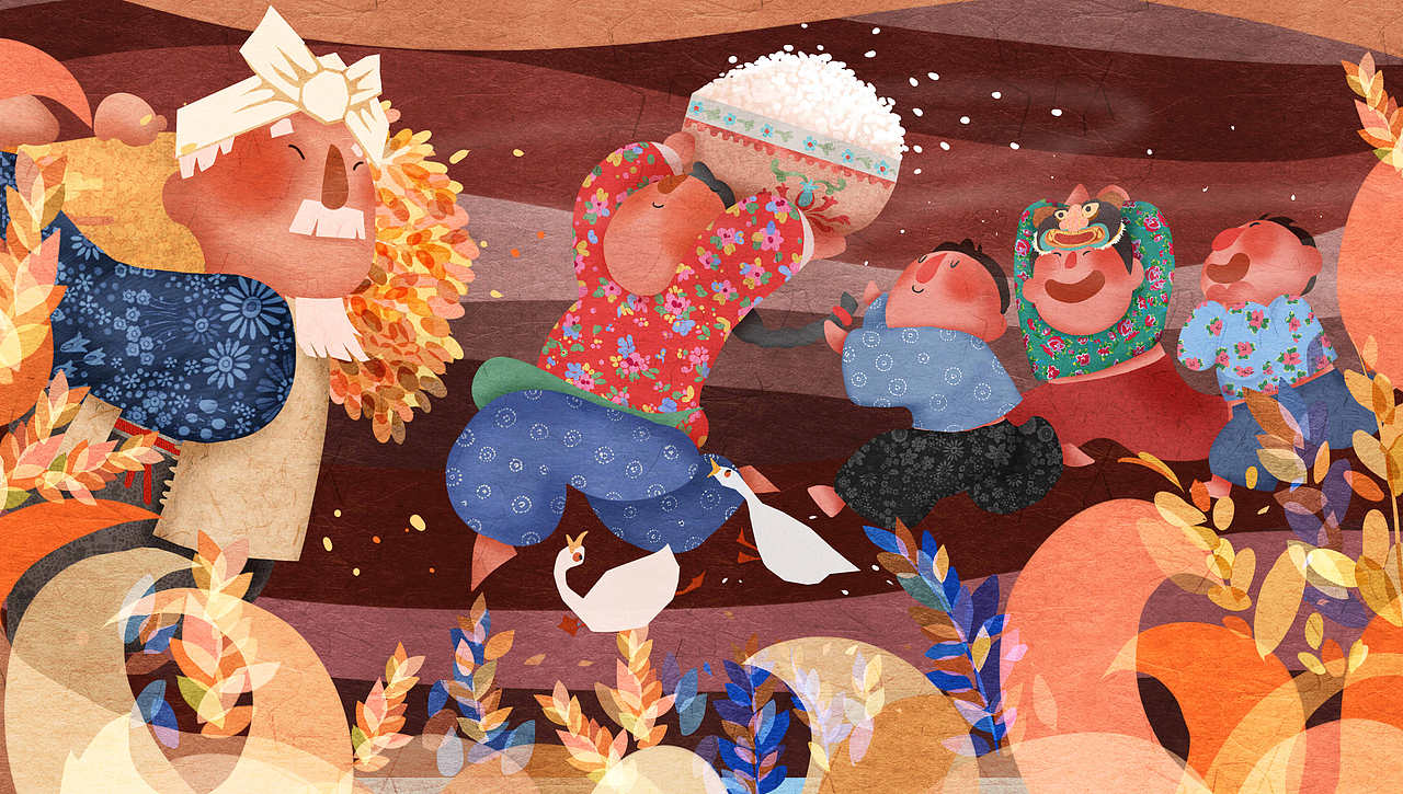 老稻农（图ZNTAwMDg5MDQ=） - 商业插画 - 站酷设计师南瓜匠原创素材 - 站酷ZCOOL