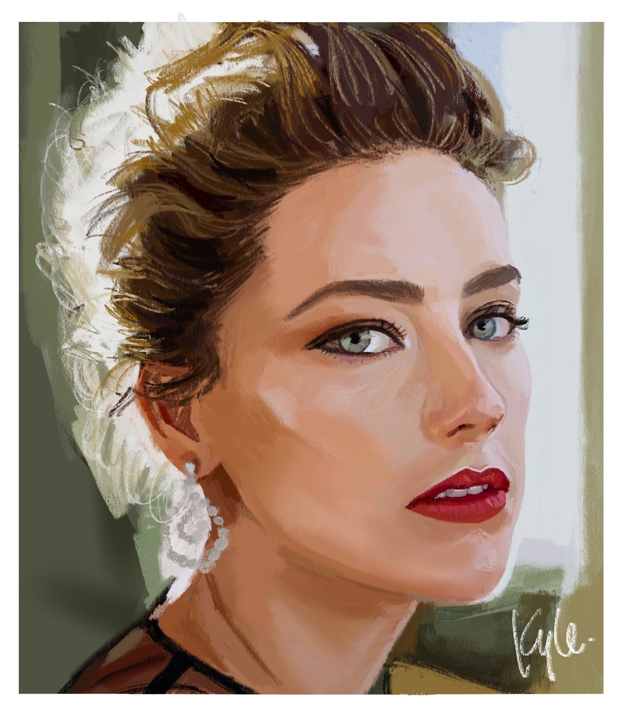 amber heard头像练习2