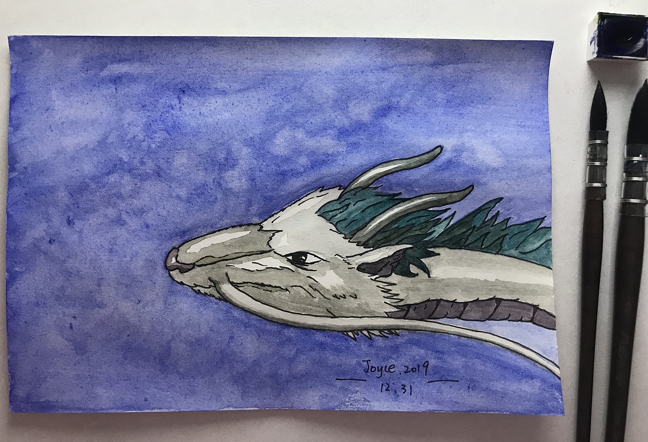 宫崎骏电影--水彩小画