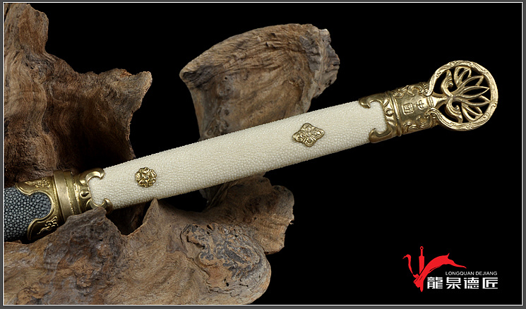 德匠堂宝剑-龙泉刀剑-狄仁杰环首刀|诸刃版(dj-3007)